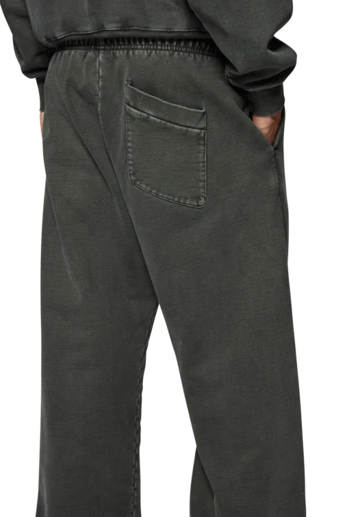 Broken Planet Basic Wide Leg Sweatpants Black - Image 4