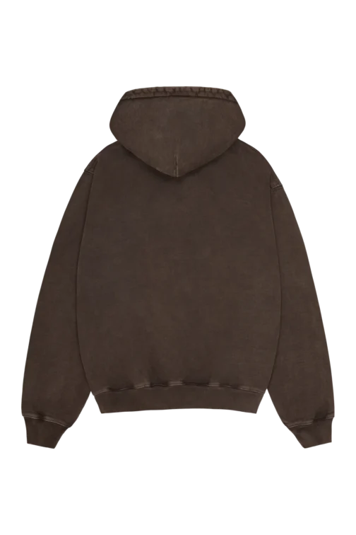 Broken Planet Washed Soot Hoodie - Brown - Image 2